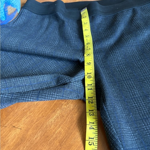Talbots Dark Blue Grey Plaid Ankle Pants - Picture 8 of 8